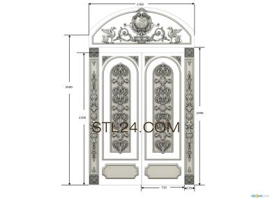 Doors (DVR_0299) 3D models for cnc